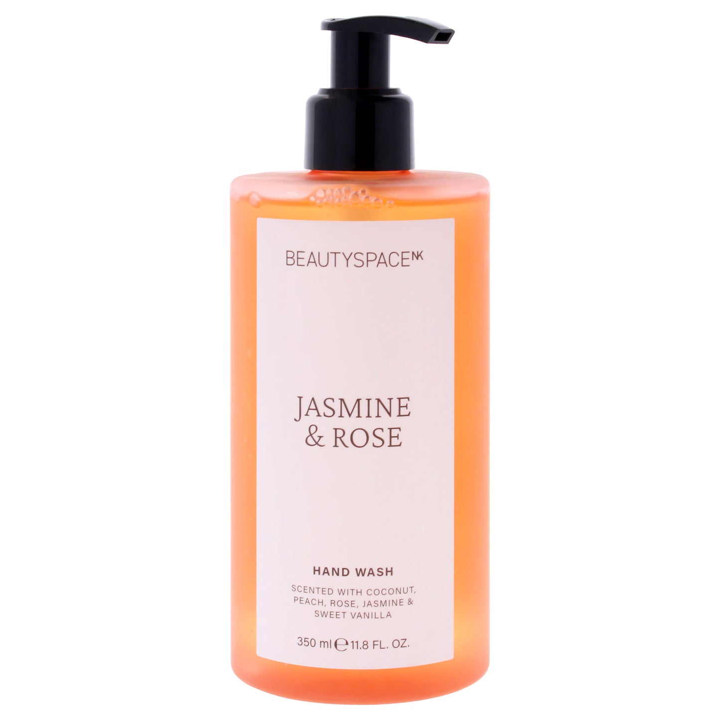 Beauty Space Hand Wash - Jasmine and Rose by BeautySpace for Unisex - 11.8 oz Hand Wash