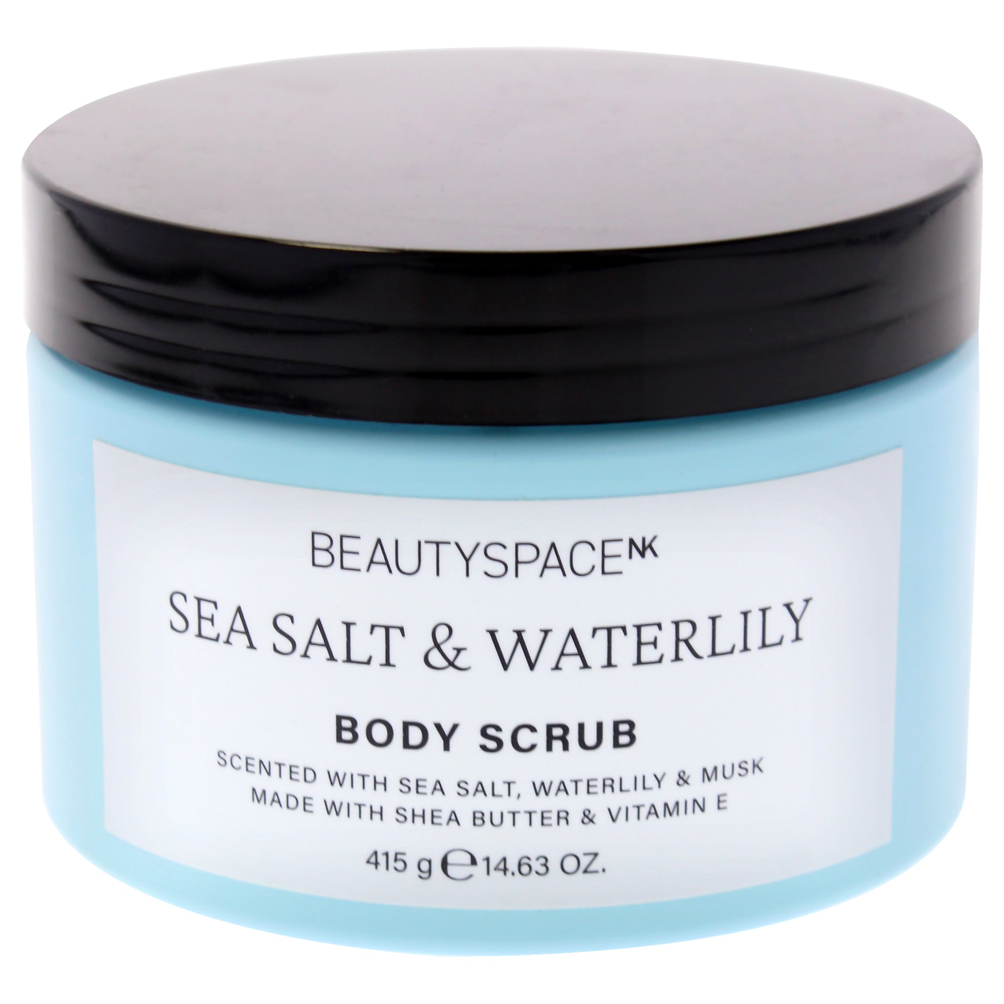Beauty Space Body Scrub - Sea Salt and Waterlily by BeautySpace for Unisex - 14.63 oz Body Scrub