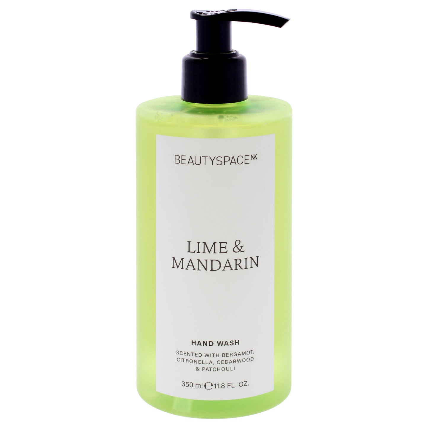 Beauty Space Hand Wash - Lime and Mandarin by BeautySpace for Unisex - 11.8 oz Hand Wash
