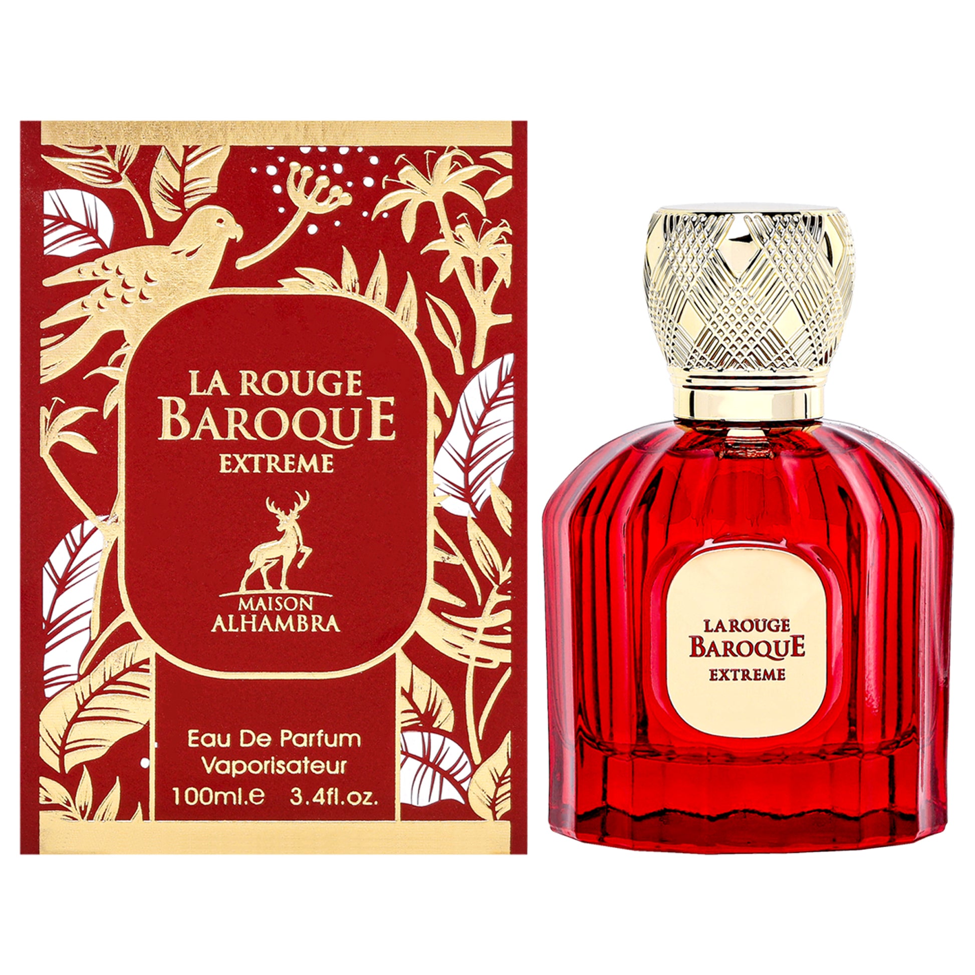 La Rouge Baroque Extreme by Maison Alhambra for Unisex - 3.4 oz EDP Spray