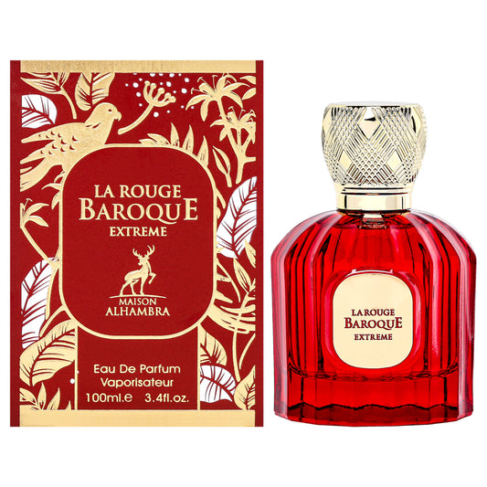 La Rouge Baroque Extreme by Maison Alhambra for Unisex - 3.4 oz EDP Spray