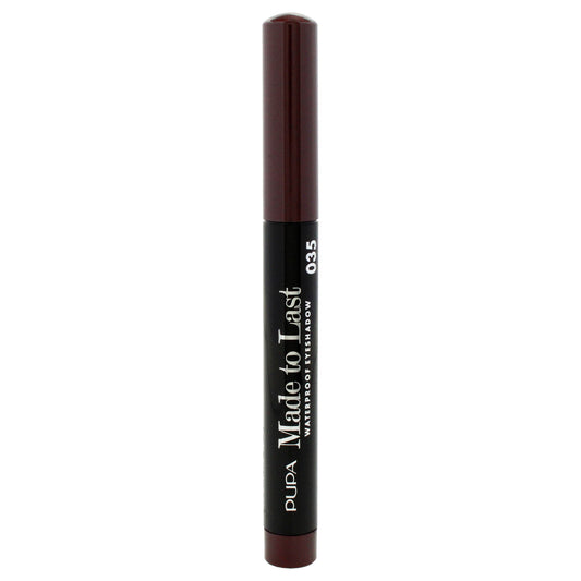 Made To Last Waterproof  Eyeshadow - 035 Plum by Pupa Milano for Women - 0.049 oz Eye Shadow