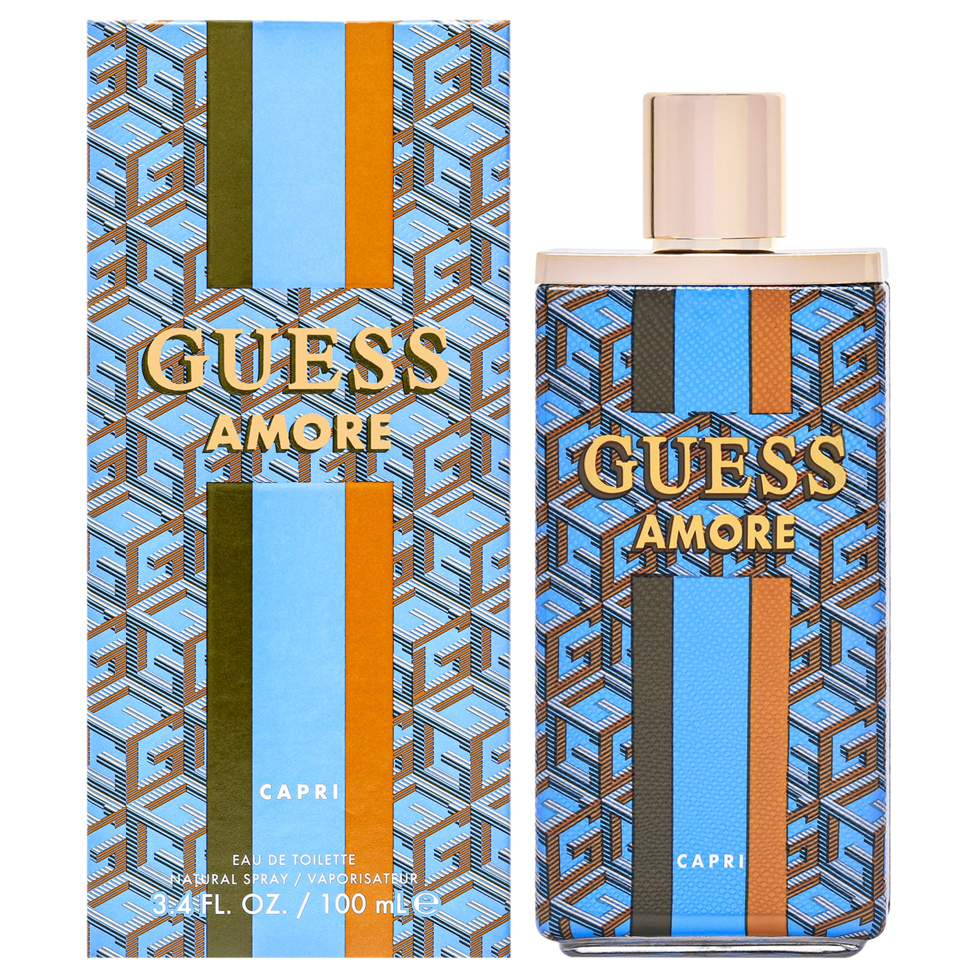 Amore Capri by Guess for Unisex - 3.4 oz EDT Spray