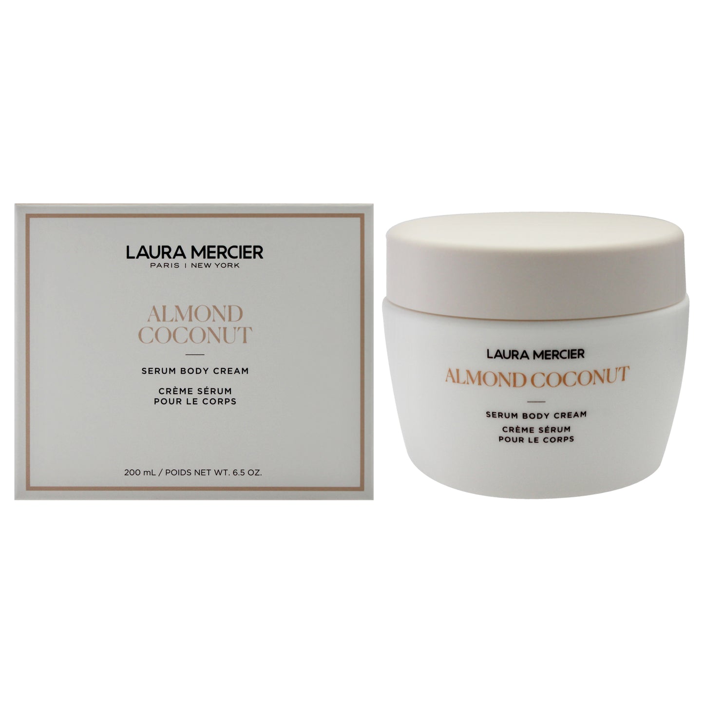 Serum Body Cream - Almond Coconut 6.5 oz Cream