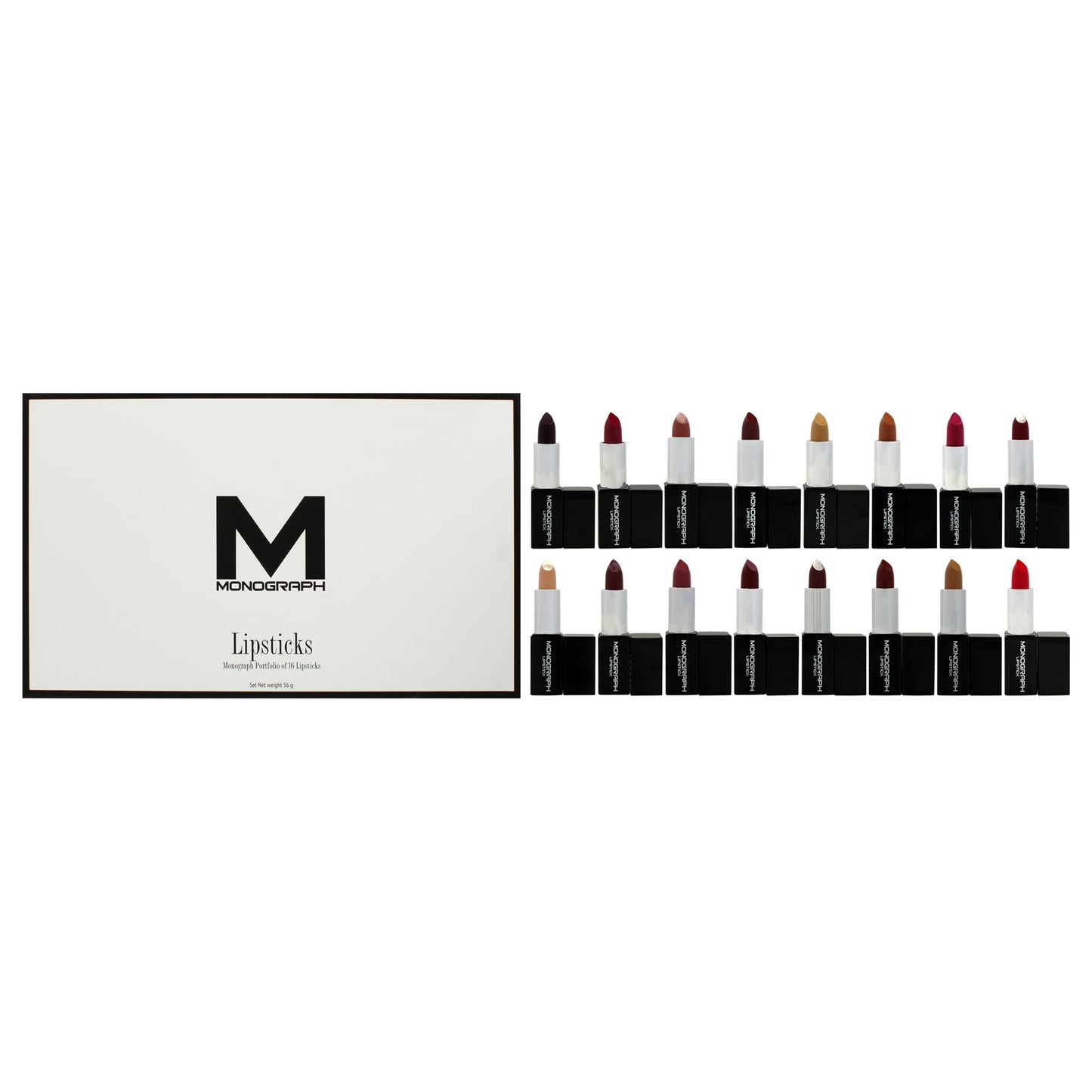 Monograph Collection Cream Lipsticks Portfolio 16 Pc 0.1oz Cream Lipstick - Breathless