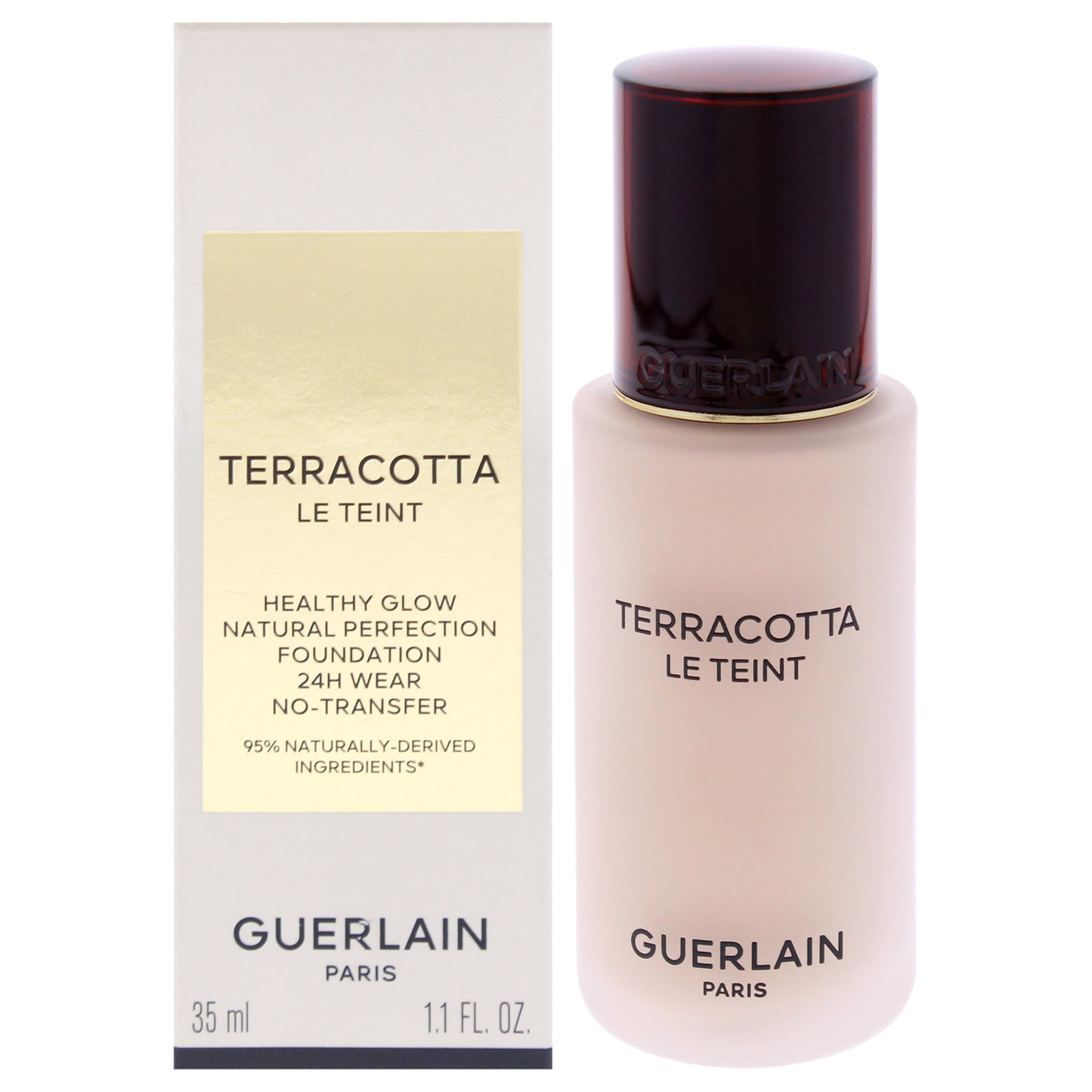 Terracotta Le Teint 24H Wear No-Transfer Foundation - 0C Cool-Rose 1.1 oz Foundation