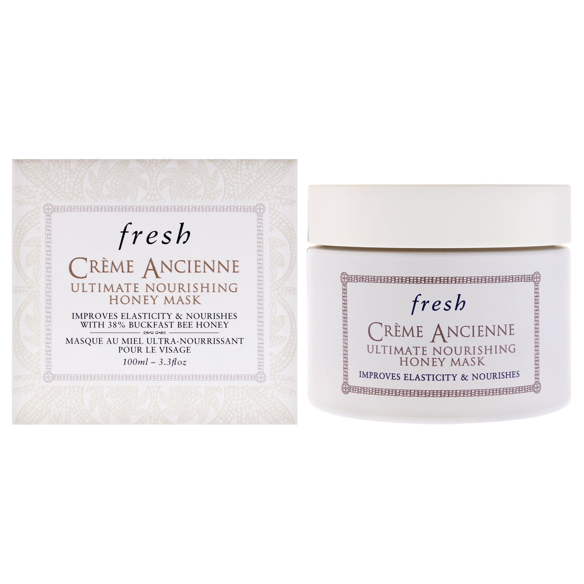 Cream Ancienne Ultimate Nourishing Honey Mask by Fresh for Women - 3.3 oz Mask
