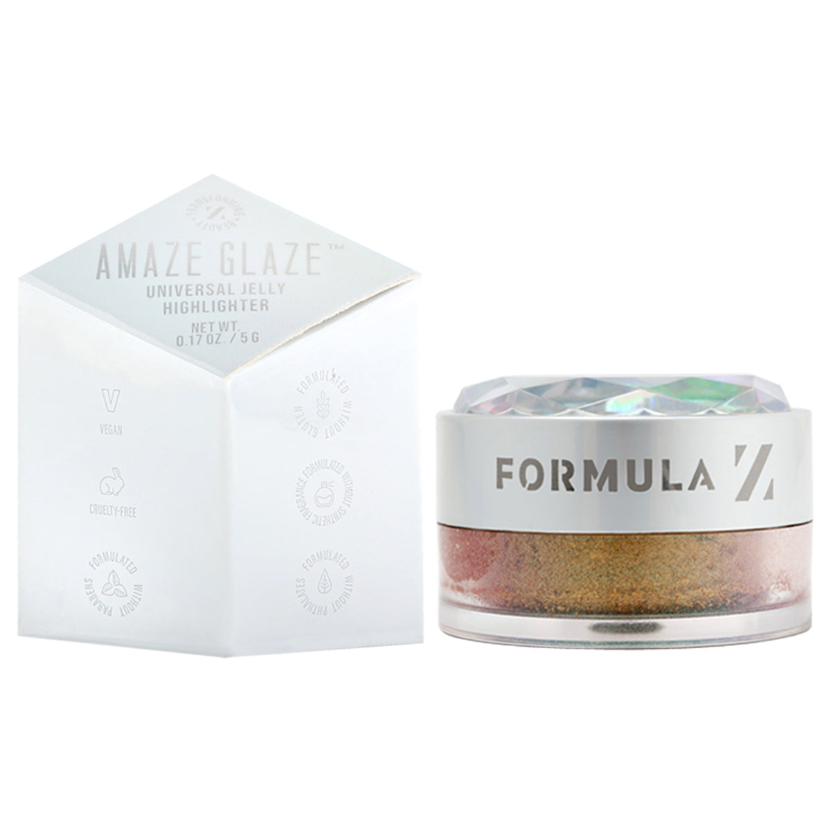 Amaze Glaze - Hella Glo by Formula Z for Women - 0.17 oz Highlighter