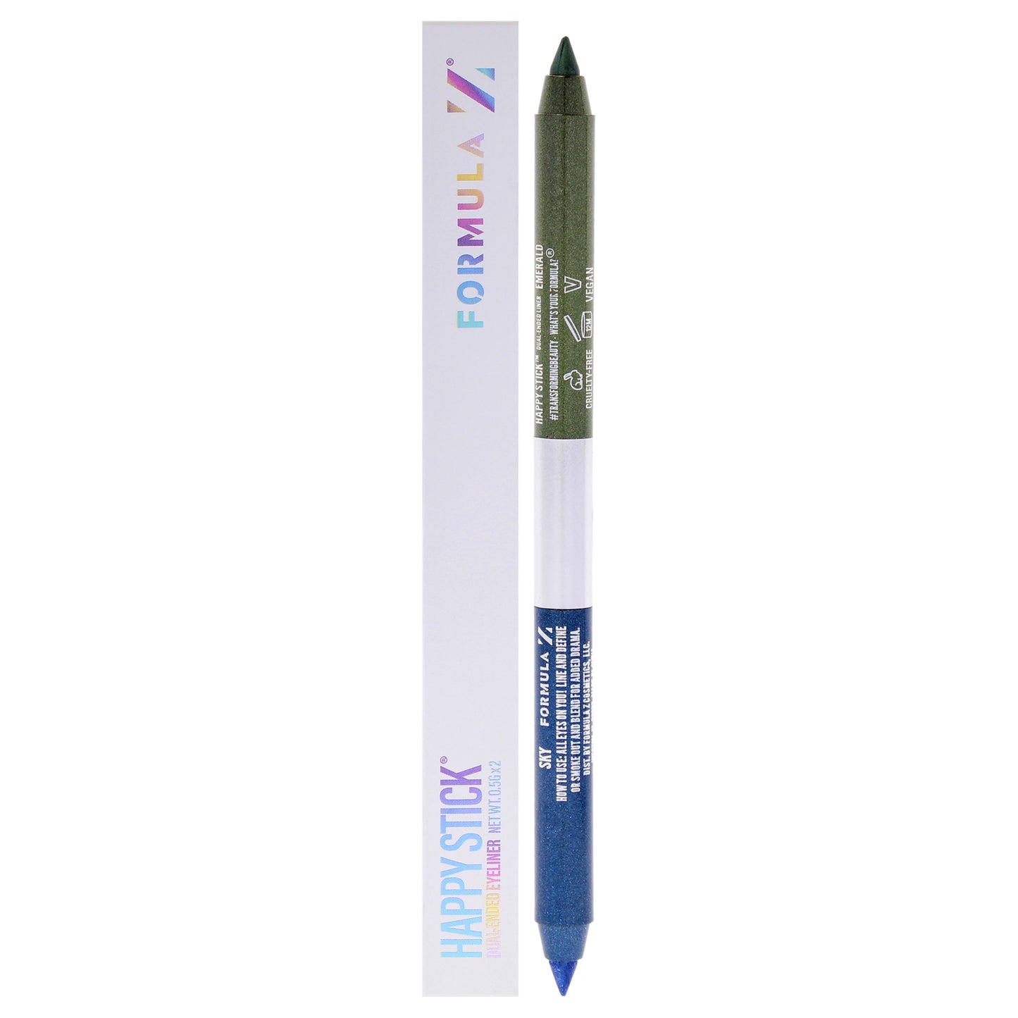Happy Stick Eyeliner - Sky-Emerald 2 x 0.02 oz Eyeliner