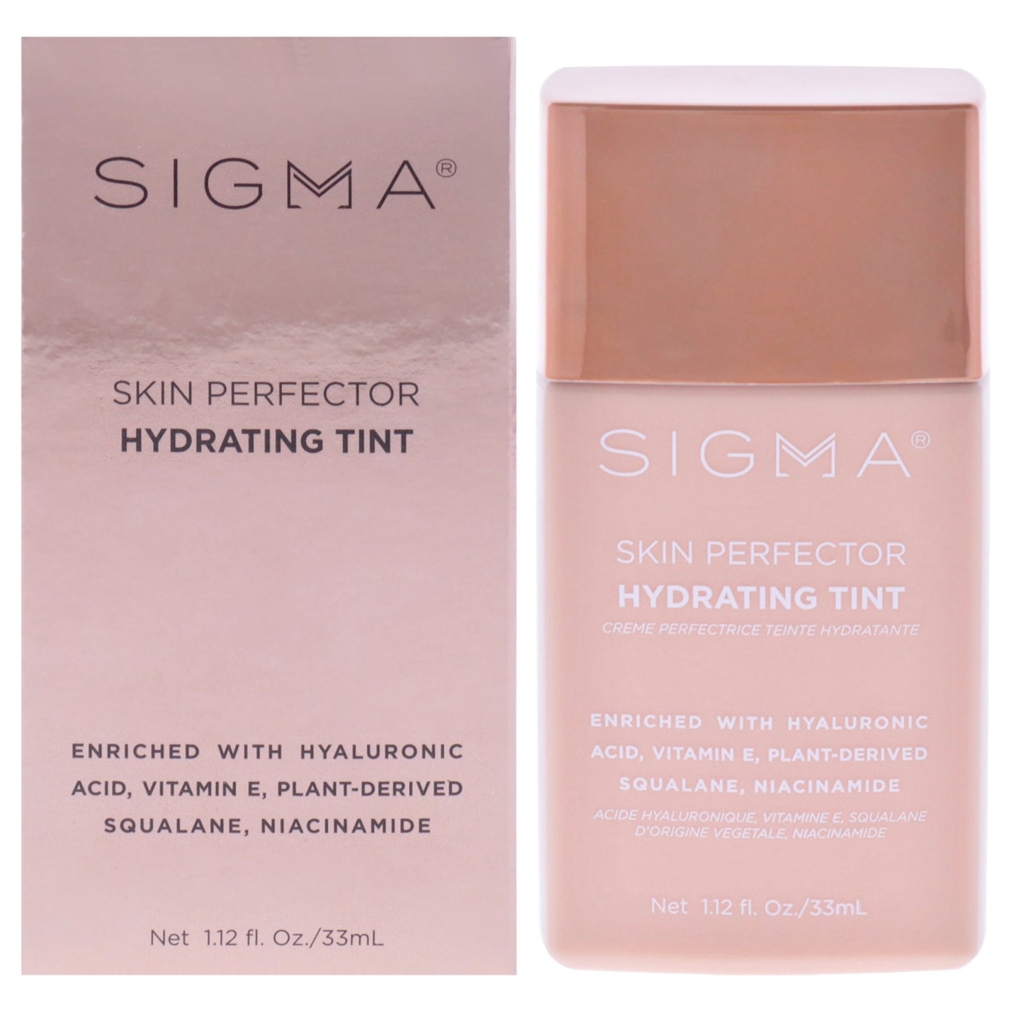 Skin Perfector Hydrating Tint - 2 Light Beige by SIGMA for Women - 1.12 oz Makeup