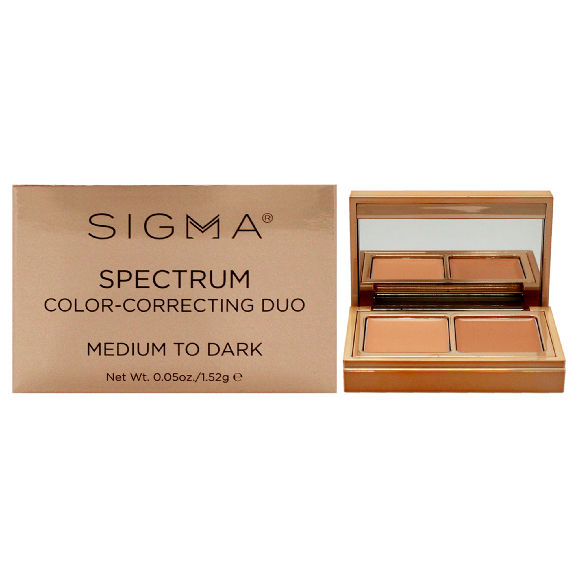Spectrum Color Correcting Duo - Medium To Dark by SIGMA for Women - 0.05 oz Makeup