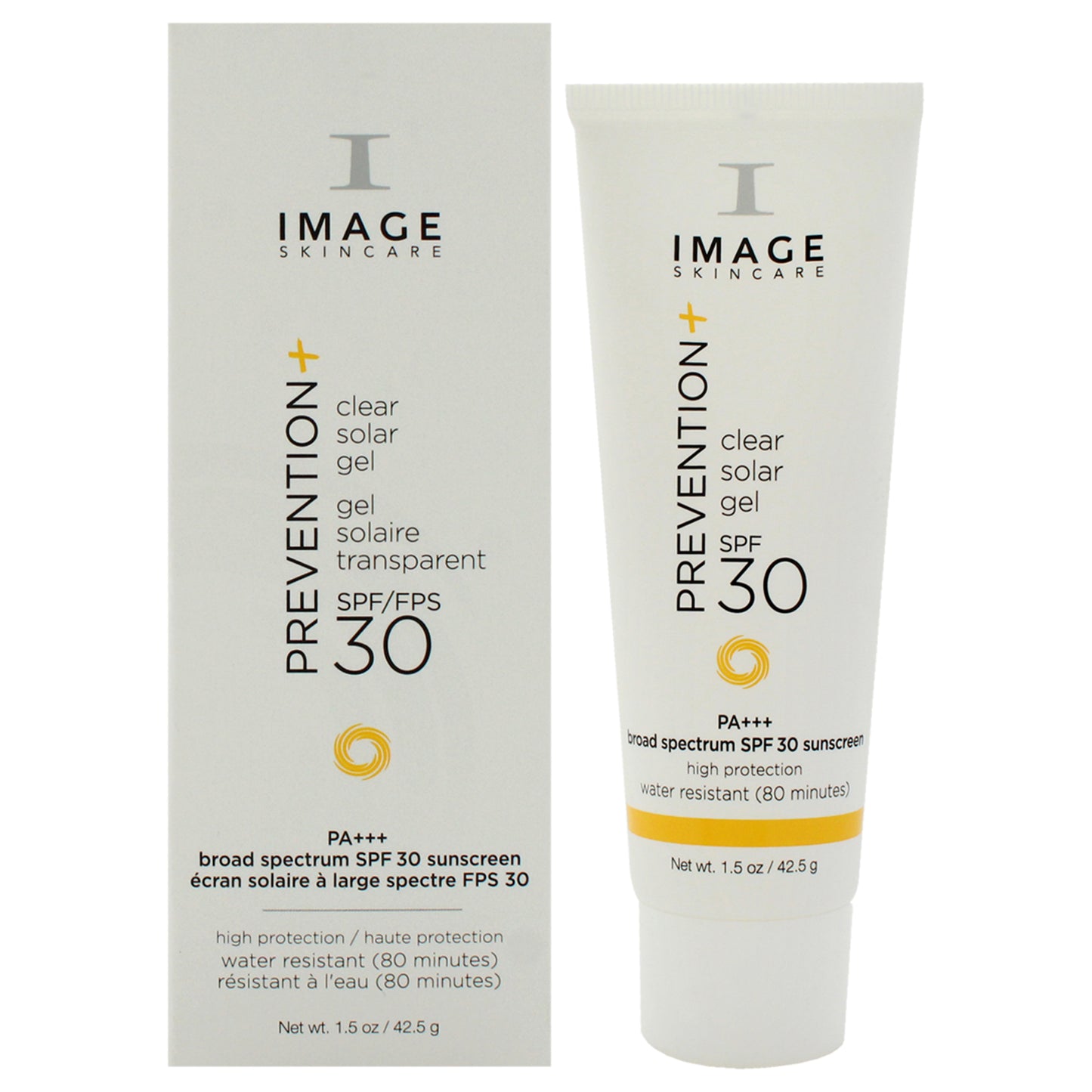 Prevention Plus Clear Solar Gel SPF 30 PA Plus by Image for Unisex - 1.5 oz Sunscreen