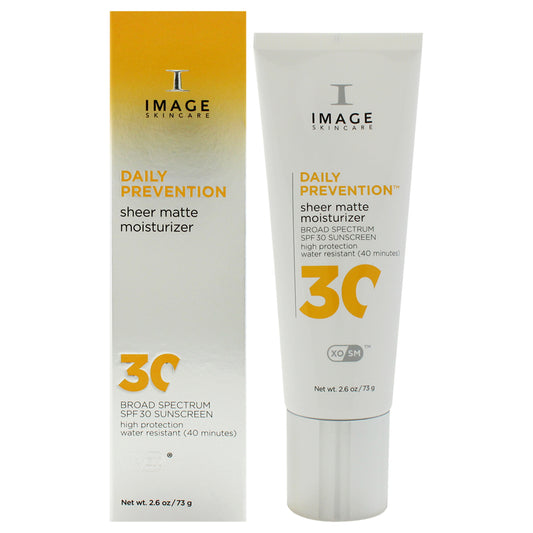 Daily Prevention Sheer Matte Moisturizer SPF 30 2.6 oz Sunscreen