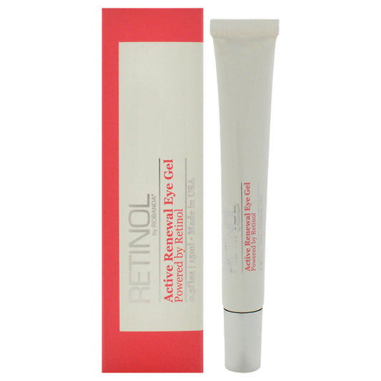 Retinol Active Renewal Eye Gel by Robanda for Women - 0.5 oz Gel
