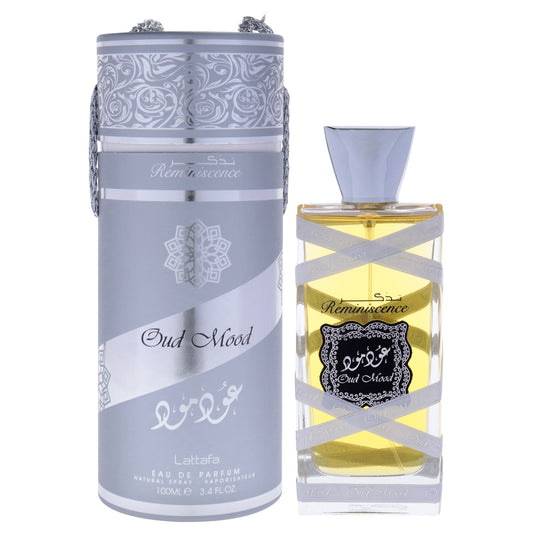 Oud Mood Reminiscence by Lattafa for Unisex - 3.4 oz EDP Spray