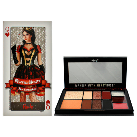 Face Card Palette - Queen of Hearts 0.51 oz Makeup