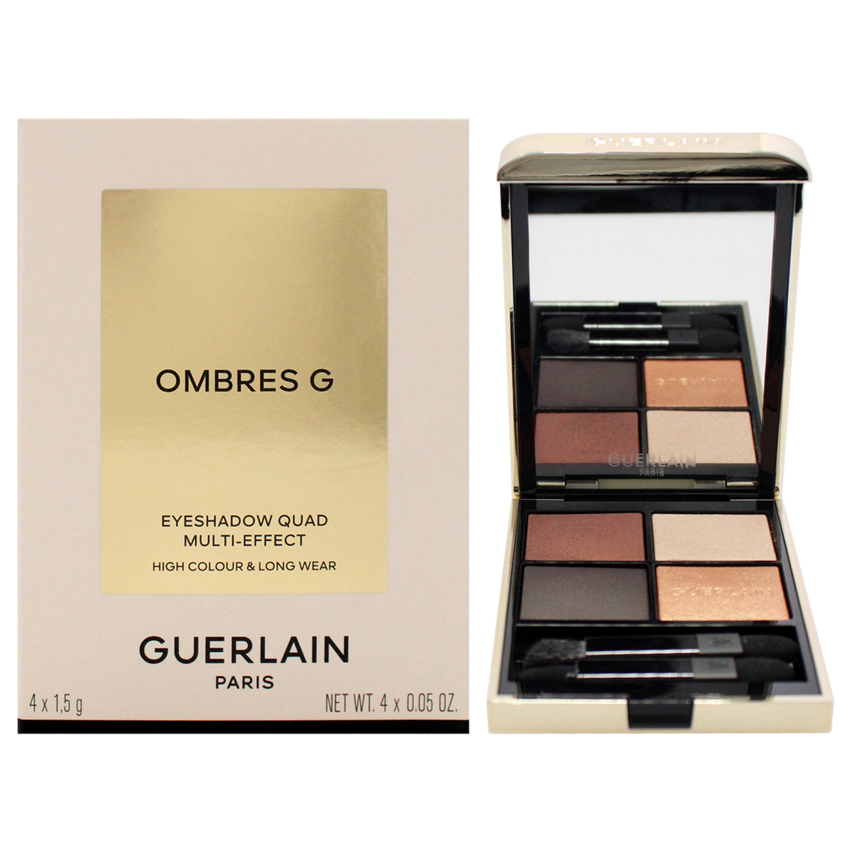 Ombres G Eyeshadow Quad - 940 Royal Jungle by Guerlain for Women - 0.2 oz Eye Shadow