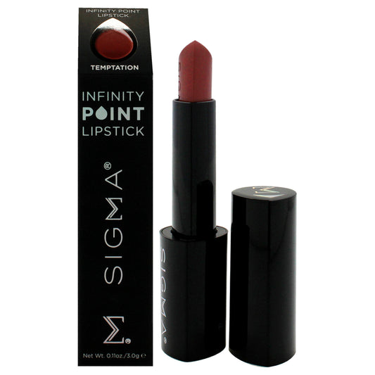 Infinity Point Lipstick - Temptation by SIGMA for Women - 0.11 oz Lipstick