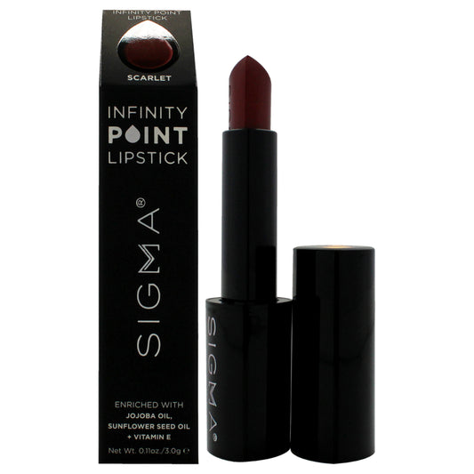 Infinity Point Lipstick - Scarlet by SIGMA for Women - 0.11 oz Lipstick