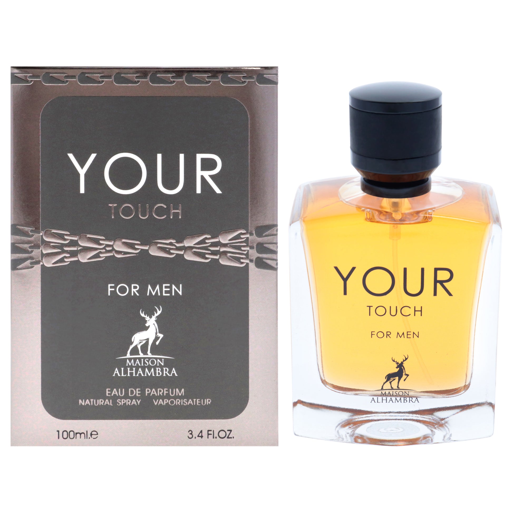 Your Touch by Maison Alhambra for Men - 3.4 oz EDP Spray