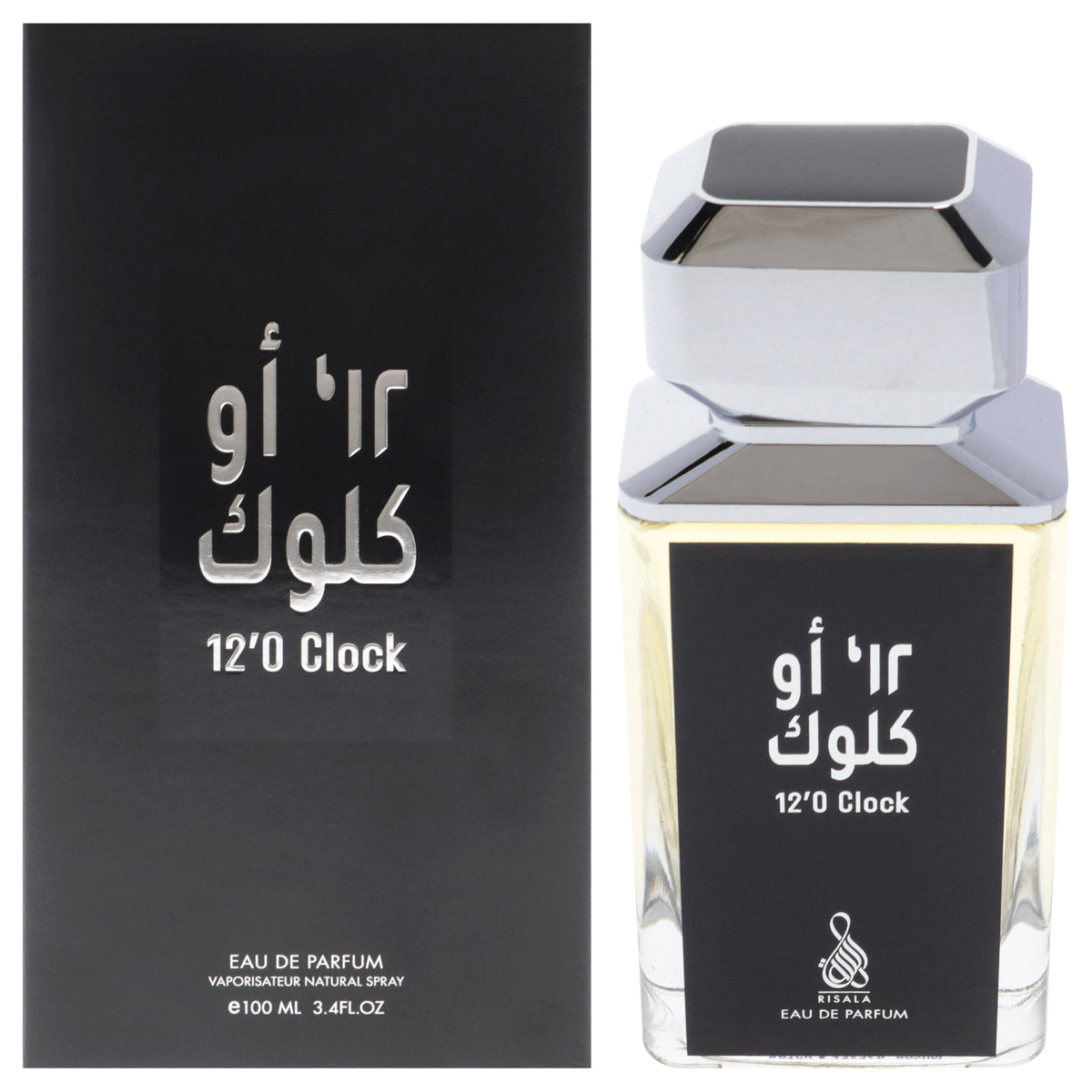 12 O Clock by Risala for Men - 3.4 oz EDP Spray