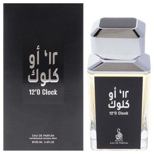 12 O Clock by Risala for Men - 3.4 oz EDP Spray