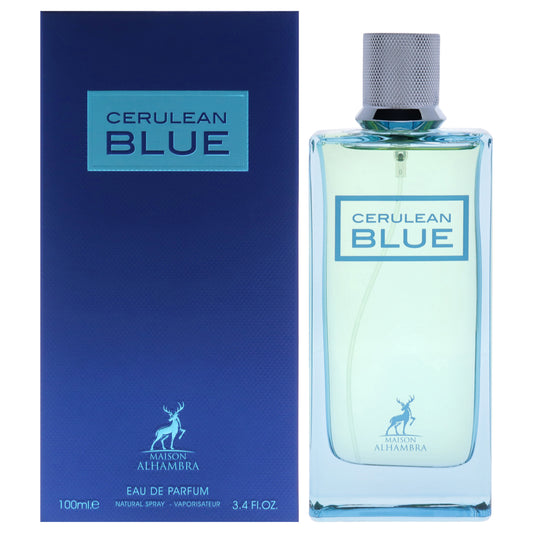 Cerulean Blue by Maison Alhambra for Men - 3.4 oz EDP Spray