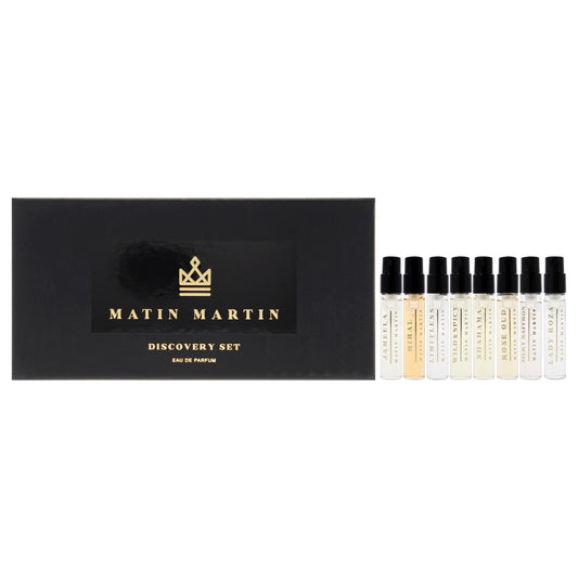 Discovery Set 8 Pc Mini Gift Set 0.07oz Wild and Spicy EDP Spray