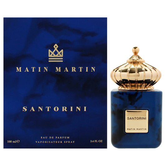 Santorini by Matin Martin for Unisex - 3.4 oz EDP Spray
