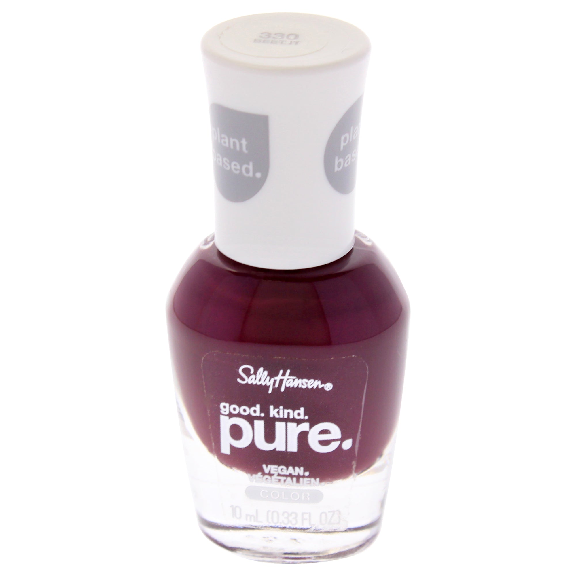 Good Kind Pure Vegan - 330 Beet It by Sally Hansen for Women - 0.33 oz Nail Polish