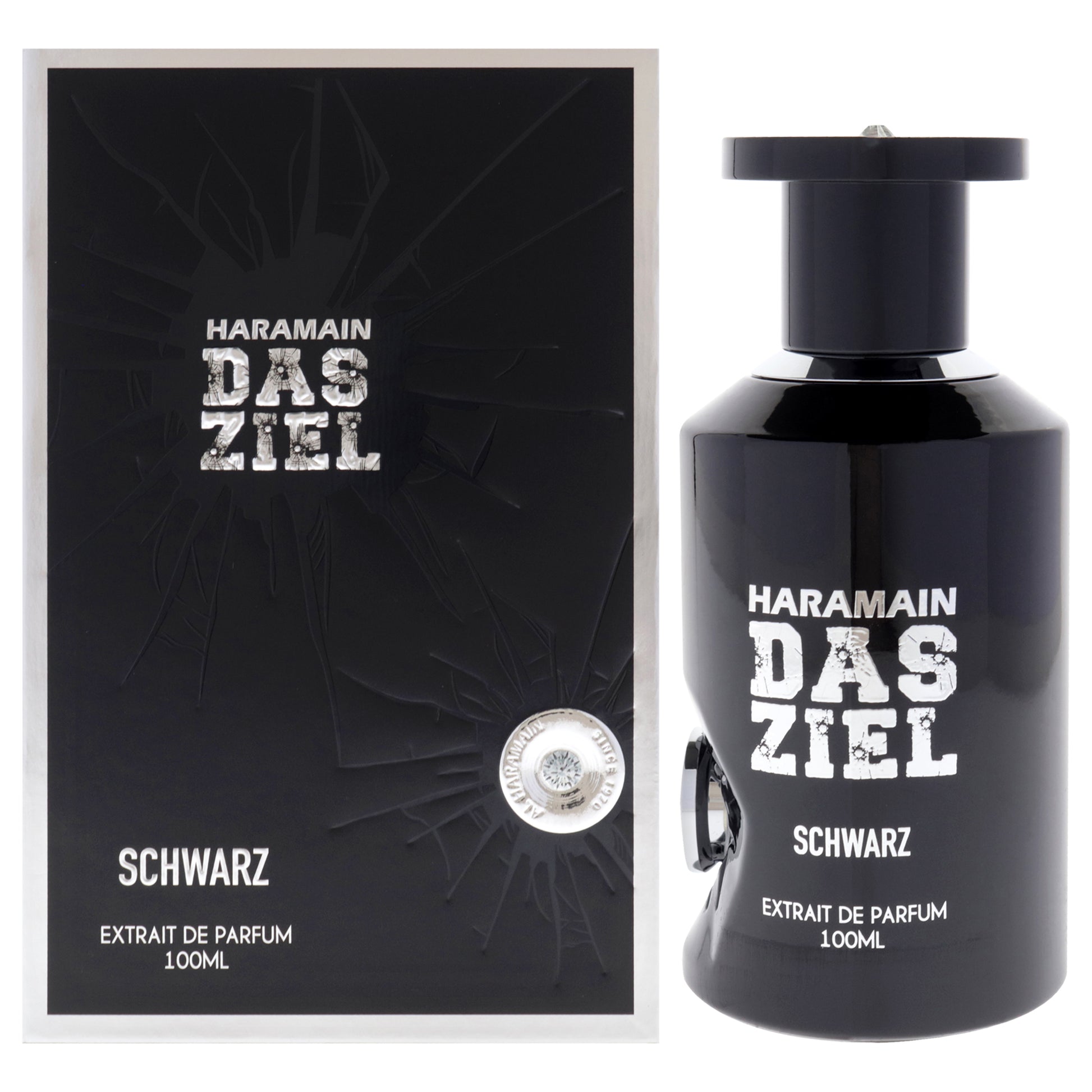 Das Ziel - Schwarz by Al Haramain for Unisex - 3.33 oz Extrait De Parfum Spray
