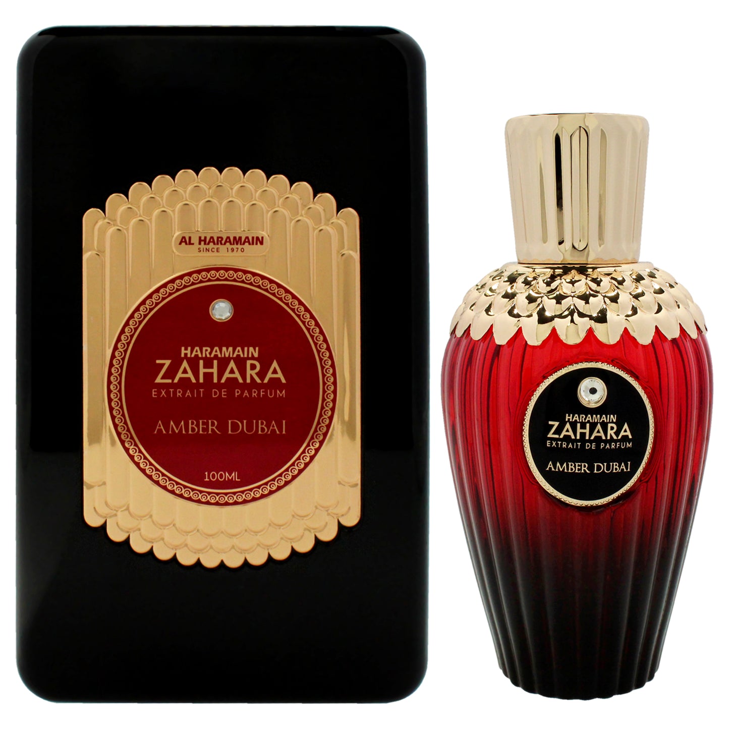 Zahara - Amber Dubai by Al Haramain for Unisex - 3.33 oz Extrait De Parfum Spray