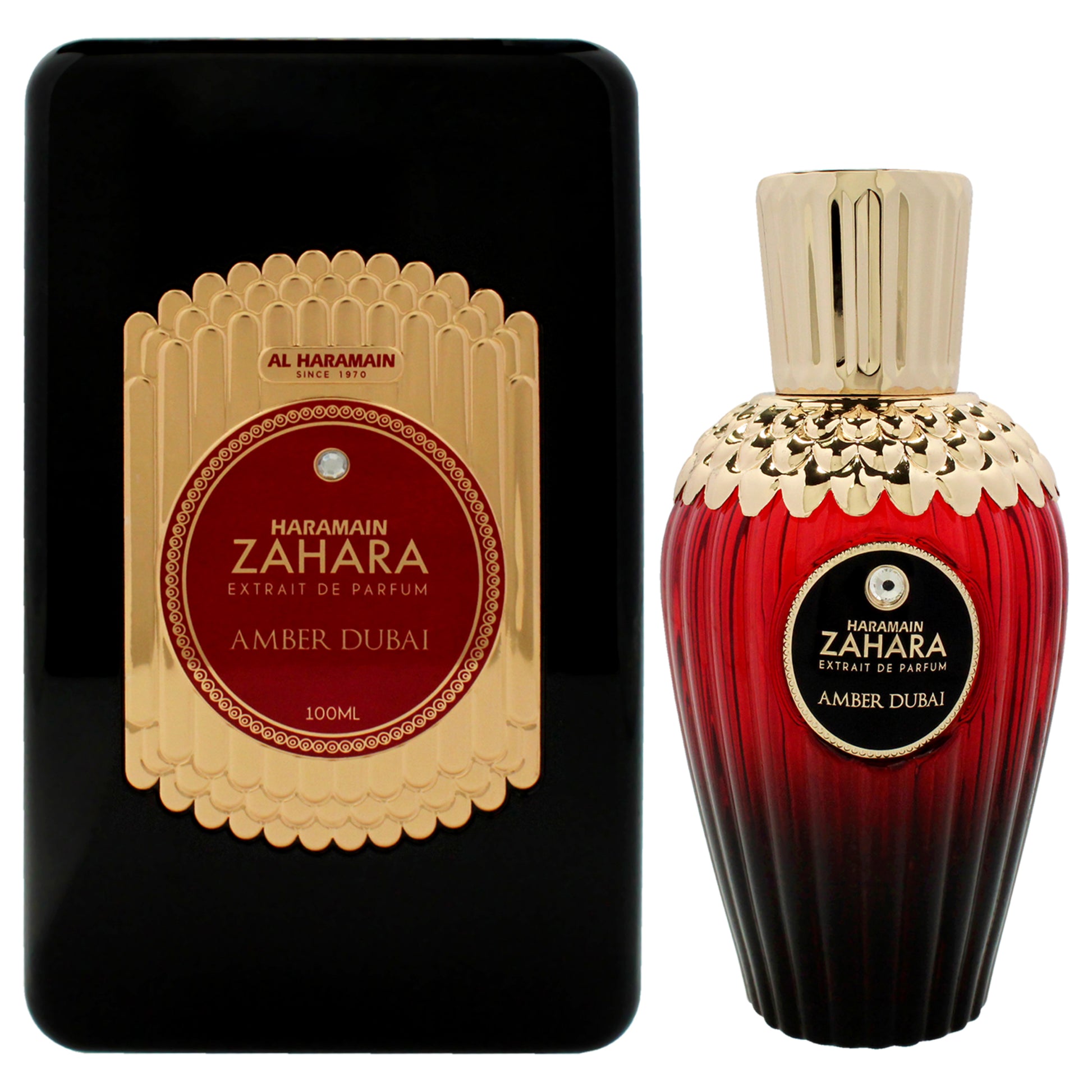 Zahara - Amber Dubai by Al Haramain for Unisex - 3.33 oz Extrait De Parfum Spray