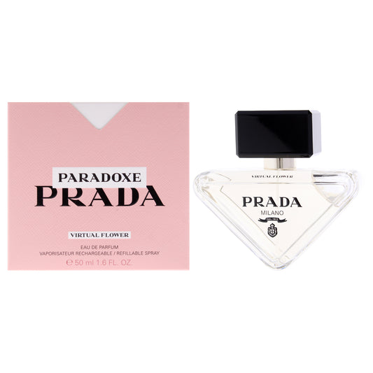Paradoxe Virtual Flower by Prada for Women - 1.6 oz EDP Spray (Refillable)