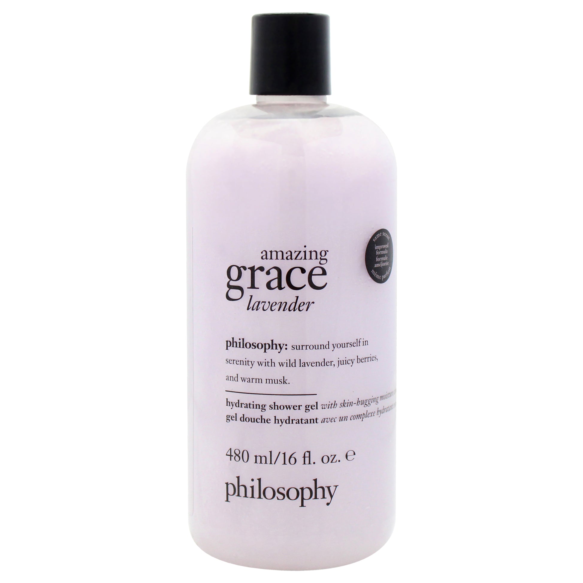Amazing Grace Lavender Hydrating Shower Gel by Philosophy for Unisex - 16 oz Shower Gel
