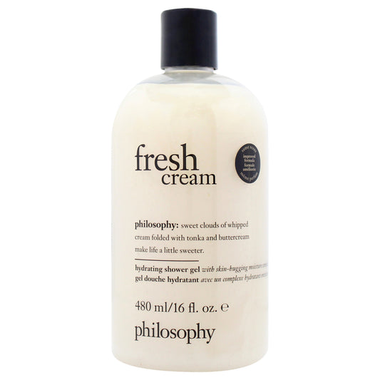Fresh Cream Hydrating Shower Gel 16 oz Shower Gel