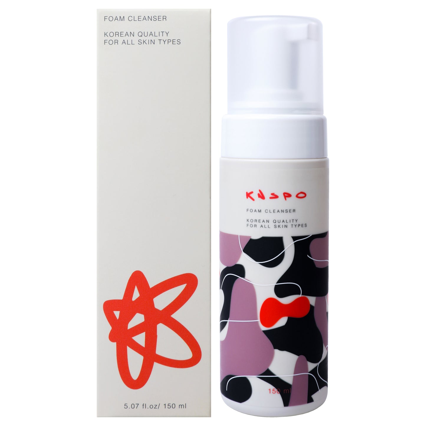 Foam Cleanser by Knspo for Unisex - 5.07 oz Cleanser