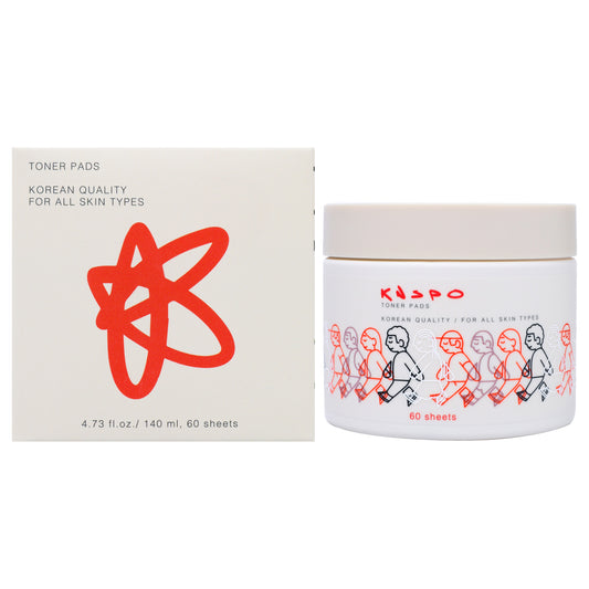 Toner Pads by Knspo for Unisex - 60 Count Pads