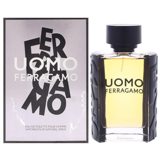 Uomo by Salvatore Ferragamo for Men - 3.4 oz EDT Spray (Tester)