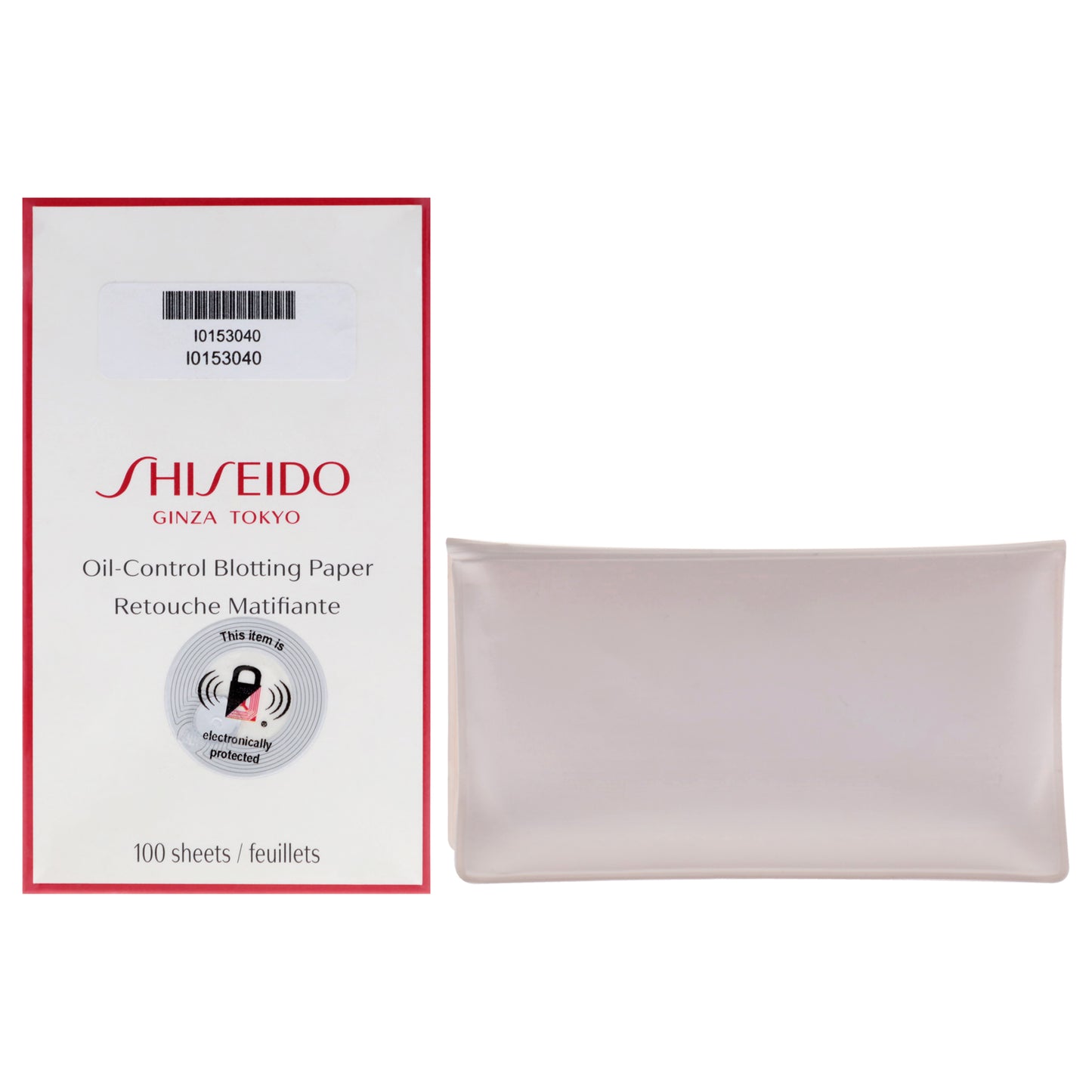 Oil-Control Blotting Paper by Shiseido for Unisex - 100 Pc Tissues (Tester)