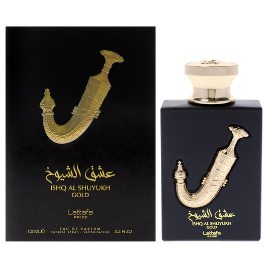 Pride - Ishq Al Shuyukh Gold by Lattafa for Men - 3.4 oz EDP Spray