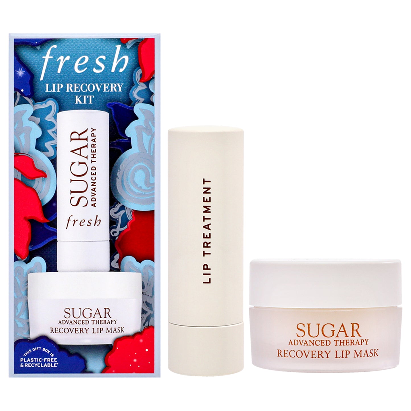 Lip Recovery Kit 2 Pc 0.35oz Sugar Advanced Therapy Lip Mask