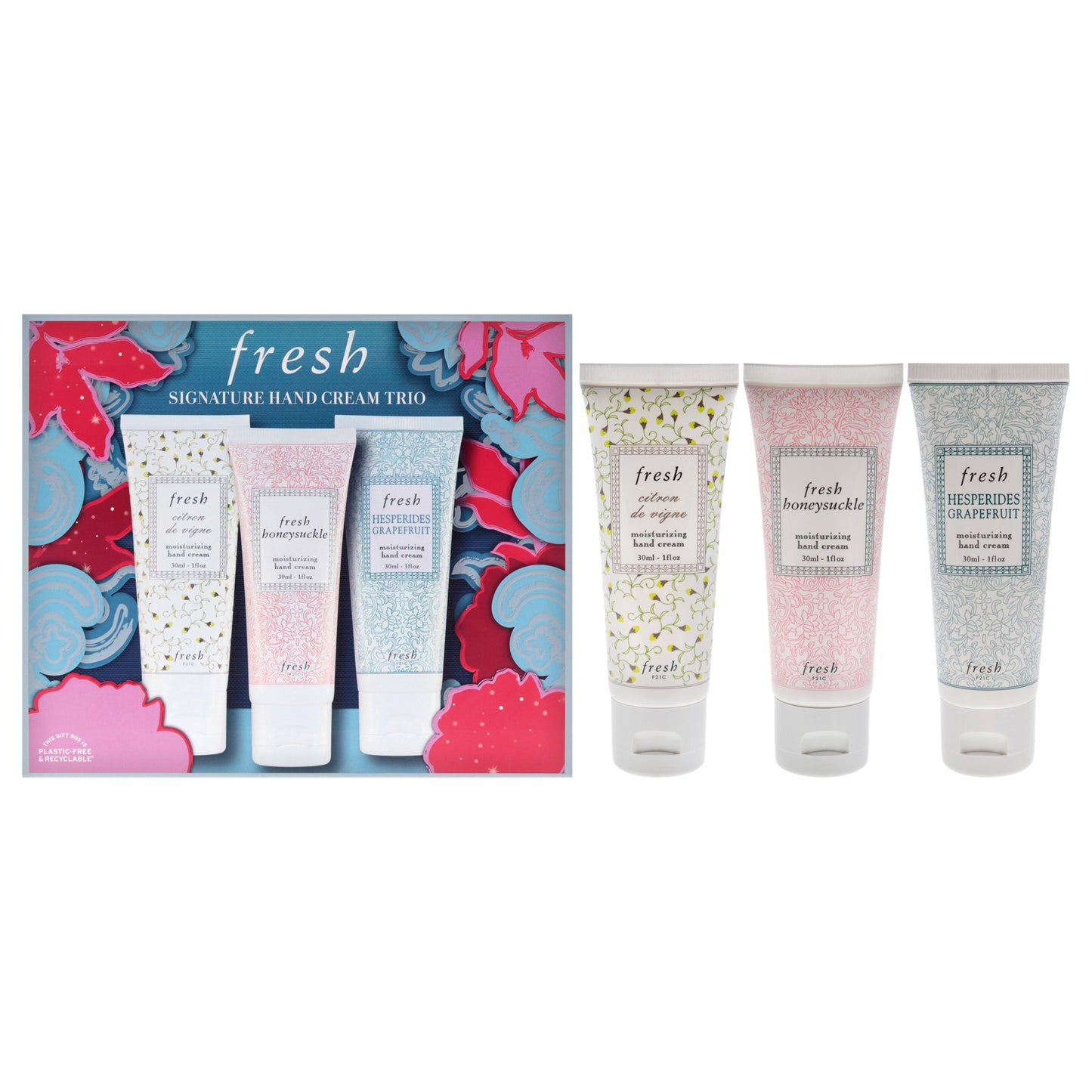 Signature Hand Cream Trio 3 Pc 1oz Moisturizing Hand Cream - Citron De Vigne