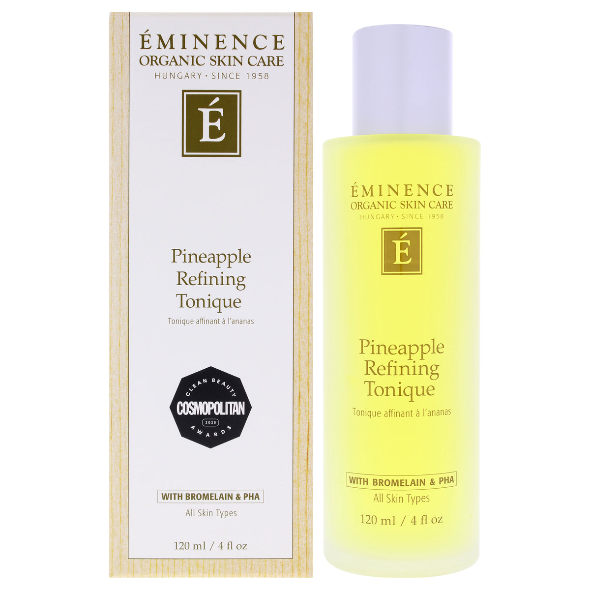 Pineapple Refining Tonique by Eminence for Unisex - 4 oz Toner