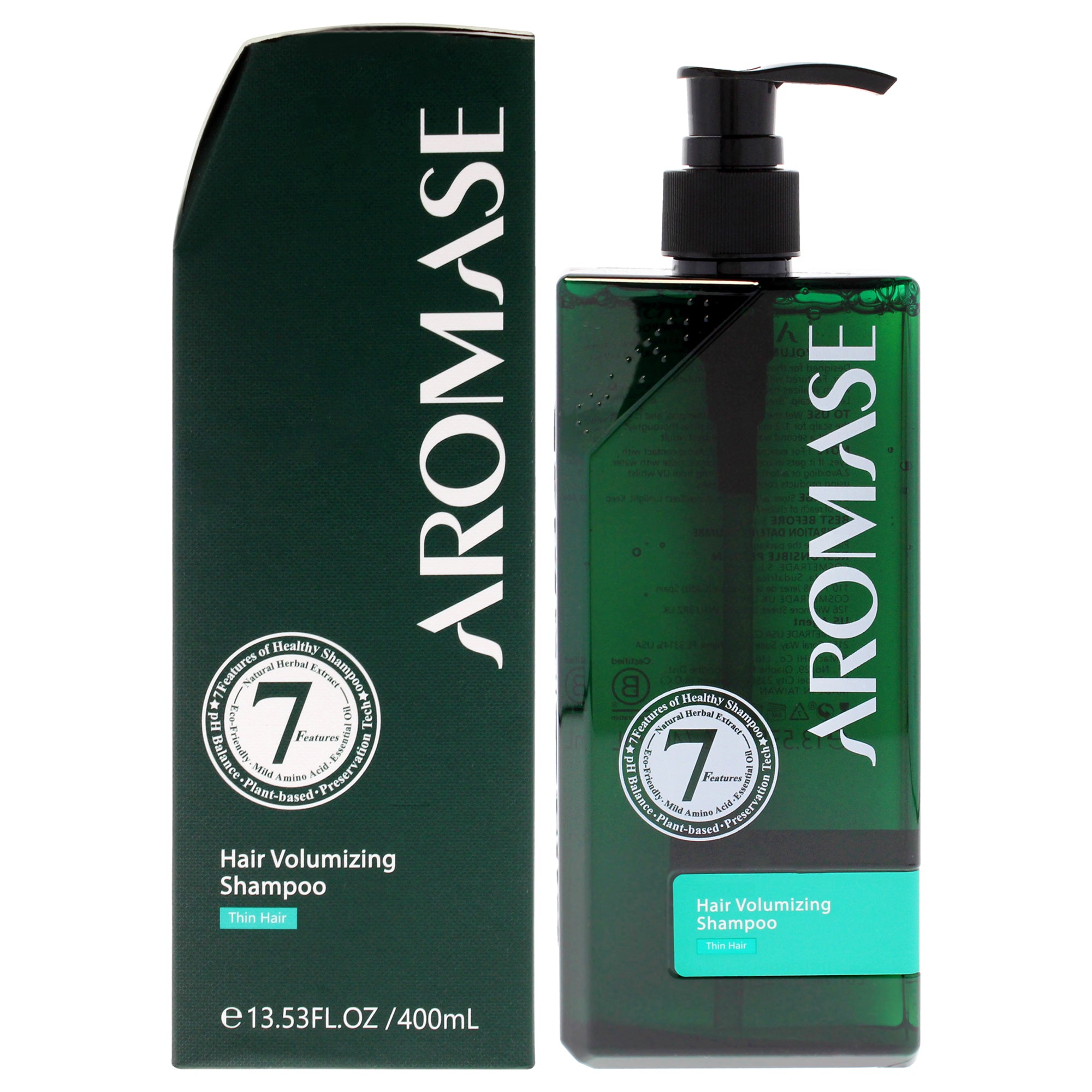 Hair Volumizing Shampoo by Aromase for Unisex - 13.53 oz Shampoo