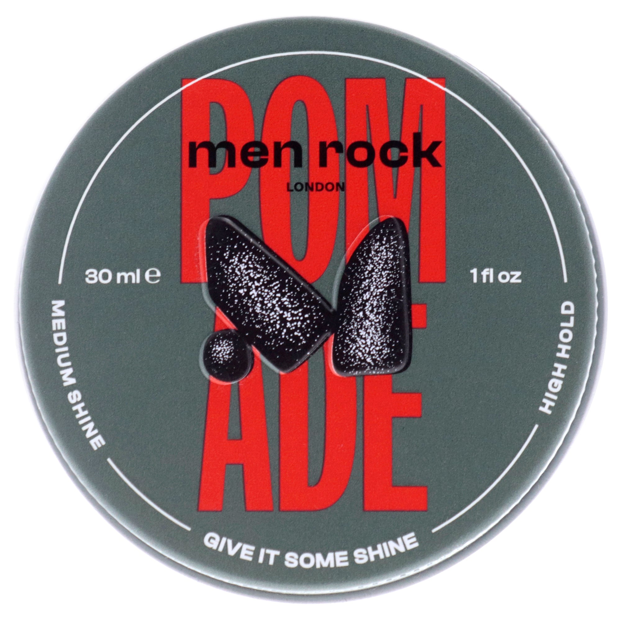 Pomade - High Hold-Medium Shine by Men Rock for Men - 3 oz Pomade
