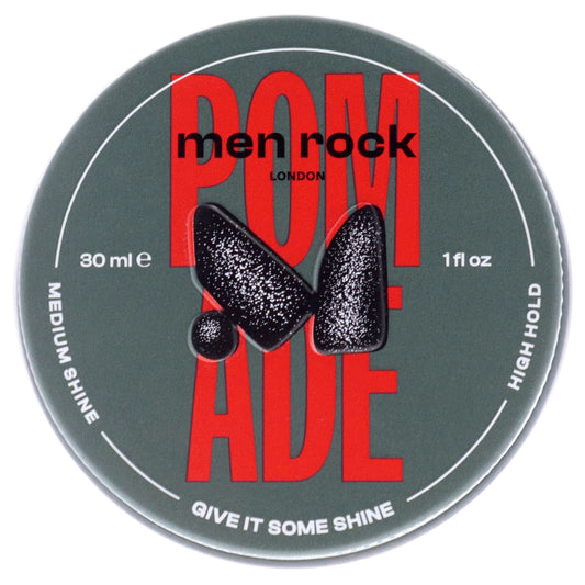 Pomade - High Hold-Medium Shine by Men Rock for Men - 3 oz Pomade