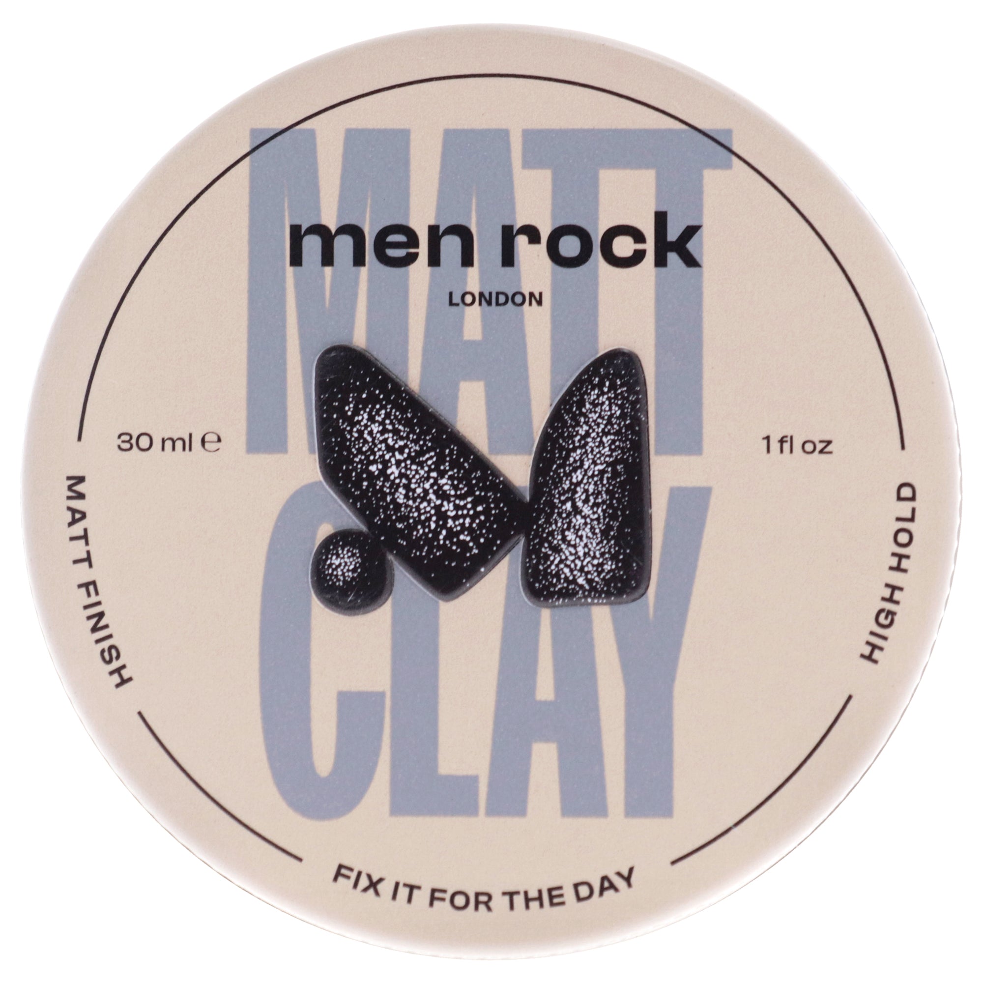 Matt Clay - High Hold-Matt Finish by Men Rock for Men - 3 oz Clay