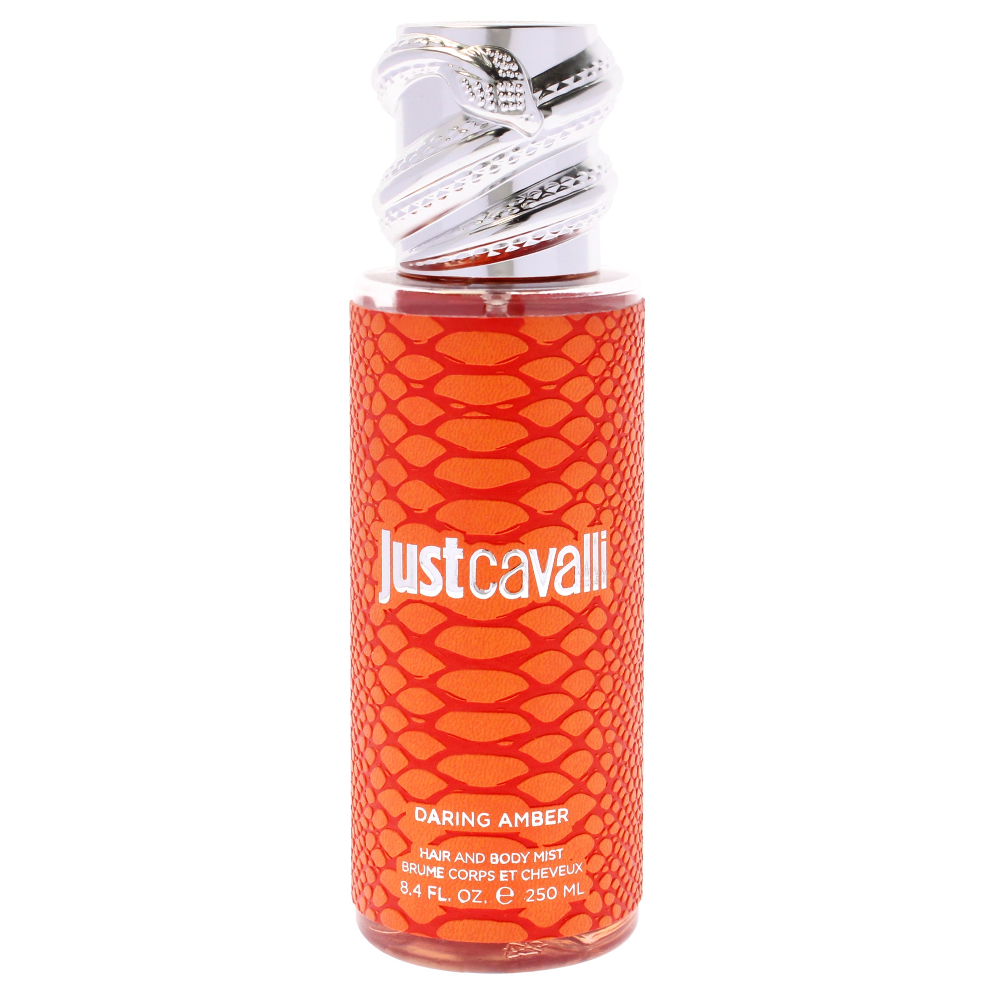 Just Cavalli Hair and Body Mist - Daring Amber by Roberto Cavalli for Women - 8.4 oz Body Mist