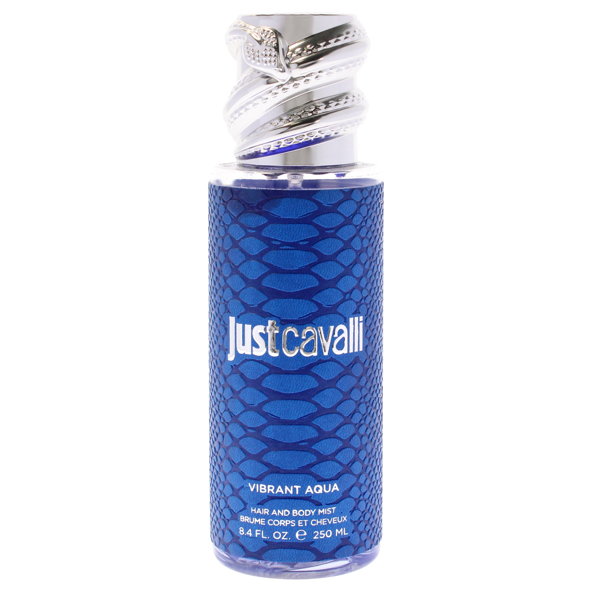 Just Cavalli Hair and Body Mist - Vibrant Aqua by Roberto Cavalli for Women - 8.4 oz Body Mist